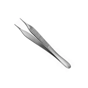 Tùy chỉnh TC adson Nâu mổ xẻ forceps 12cm Đức thép không gỉ phẫu thuật adson forceps cho phẫu thuật phòng