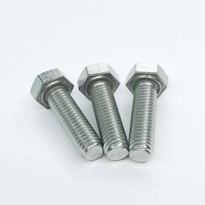 Good Price OEM/ODM DIN 933 M4~M64 SS304/SS316 Hex <b>Cap</b> Screws Machine <b>Bolts</b> Construction Infrastructure - Product Image 3