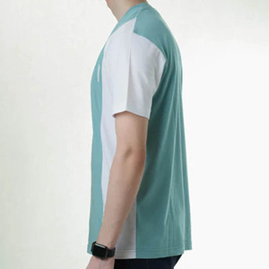 เสื้อยืดคอกลมแขนสั้นสำหรับทุกเพศเสื้อยืดคอกลมมีสไตล์ - Product Image 4
