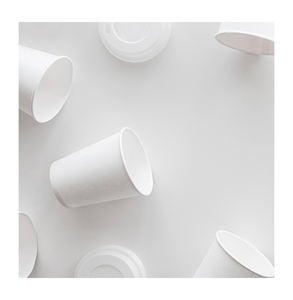 Venta al por mayor de alta calidad 20oz vasos de papel Kraft de pared simple de diseño personalizado y logotipo desechable reciclable para bebidas frías a la venta - Product Image 1