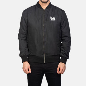 Blouson bomber style moderne, look urbain, en nylon et polyester, à vendre - Product Image 1
