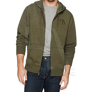 Nuevo diseño más vendido mejores hombres Casual cremallera sudaderas con capucha bajo MOQ hombres cremallera sudaderas con capucha hechas en Pakistán - Product Image 3
