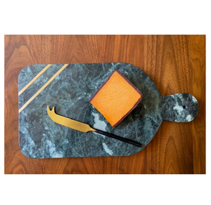 Tabla de cortar de mármol, tabla redonda para servir queso y tabla de charcutería para uso en la cocina, el precio más bajo - Product Image 2