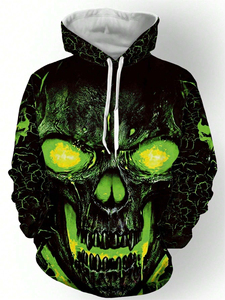 Sudaderas con capucha de lujo informales de algodón estampado con logotipo personalizado, chándal unisex con forro polar gráfico de peso pesado, sudaderas con capucha térmicas lisas para hombre - Product Image 4