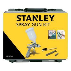 Kit d'accessoires pour compresseur d'aérographe Stanley Hobby Top Tank (600cc) avec pistolets de pulvérisation, modèle 161132XSTN - Product Image 1