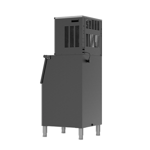 Machine à glaçons commerciale 400 lb/24h en acier inoxydable avec stockage de 250 lb, nettoyage automatique, glaçons rapides en 11-20 min - Product Image 3