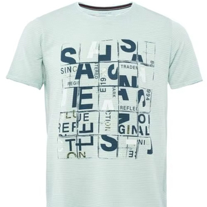 OEM venta al por mayor 100% algodón hombres Camiseta holgada calidad serigrafía impresa con logotipo personalizado Camiseta de manga corta - Product Image 1