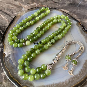 Spiritual Trendy Resin Power Tasbih <b>Mala</b> Handmade Dhikr <b>Beads</b> <b>for</b> Meditation Gift Worshipers Choice by Tradebyd - Product Image 3