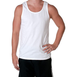 Ropa de entrenamiento de gimnasio de tela transpirable cómoda, suministro a granel al por mayor, camisetas sin mangas para hombres, chaleco deportivo sin mangas - Product Image 1