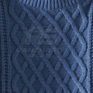 Men's Cotton Knit Breathable <b>Pullover</b> <b>Sweater</b> with Front Logo-Warm Winter Casual Wear - Product Image 6