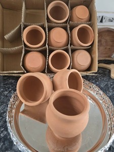 Exportations mondiales à forte demande, mug en argile artisanal, taille personnalisée, style nature, décoration de vacances, cadeau, festivals - Product Image 6