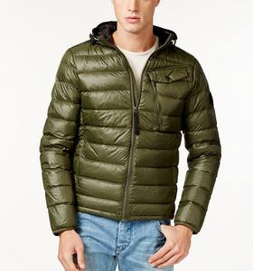 2024 nouveau WL meilleure qualité promotionnel hiver manteau hommes bouffant doudoune personnalisé à capuche bouffant haute qualité tissu longue longueur - Product Image 5