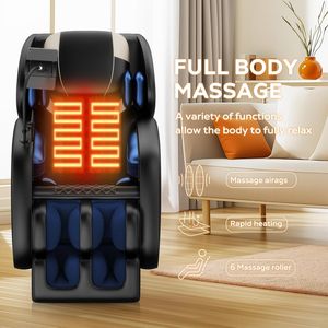 Sillón de Masaje Inteligente con Control por Voz, Cápsula Espacial, Ajuste Completo al Cuerpo, Tamaño Pequeño, Multifuncional con Alta - Product Image 5