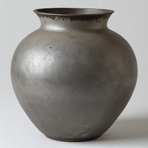 Vase en métal antique avec un éclat décoratif poli parfait pour la décoration de la maison de la saison des vacances et un affichage d'arrangement élégant - Product Image 2