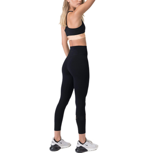 Conjunto de Yoga Elegante para Mujer, Spandex/Poliéster, Sólido, 2 Piezas, Transpirable, Cintura Alta, Sin Mangas, Ropa Deportiva, Conjuntos de Yoga 2026 - Product Image 2