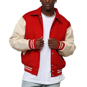 Vestes universitaires en laine chenille brodée en gros, de haute qualité, pour hommes et femmes, style baseball, collège - Product Image 5