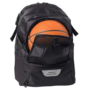 <b>Black</b> Tactical <b>Backpack</b> Soccer Gear Bag Custom Logo Team Sports Travel Pack - Product Image 2