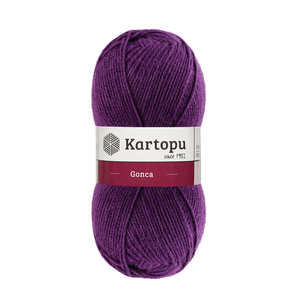 Kartopu Gonca 100g Mor K721 El Örgü İpliği Produit en fil - Product Image 1