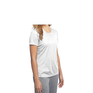 Camiseta de rendimiento ligero para mujer, camiseta que absorbe la humedad para gimnasio, correr, camiseta activa de alto rendimiento, ropa informal de Fitness - Product Image 6
