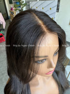 มัดผมมนุษย์ผมตรงกระดูกที่มีขนาด13*4ด้านหน้า - Product Image 5