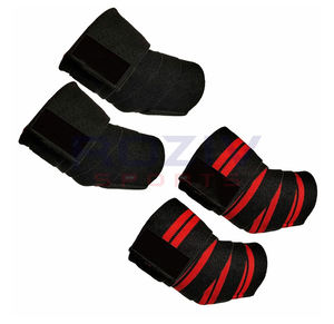 สายรัดข้อศอกผ้าฝ้ายระบายอากาศ น้ำหนักเบา บรรเทาอาการปวด ปรับได้ ยืดหยุ่น สำหรับยกน้ำหนัก คุณภาพสูง พร้อมโลโก้สั่งทำ - Product Image 5