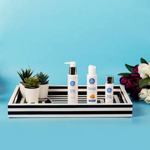 Plateau de service en résine d'os fait à la main, plateau décoratif unique pour la maison et la cuisine avec assurance qualité - Product Image 5