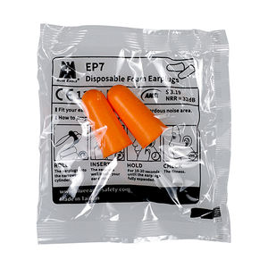 Tapones para los Oídos Desechables 3M 1100 en Forma de Bala, de Espuma de Poliuretano Suave y Ligera, Diseño de Empuje para Entornos Ruidosos - Product Image 6