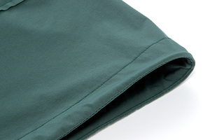 Chándal de dos piezas con cremallera para hombre, conjunto de pantalones cortos y cortavientos de nailon reflectante, diseño personalizado y nuevo estilo - Product Image 5