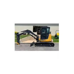 Excavadora compacta John Deere 85G, equipo de maquinaria de construcción resistente con motor diésel fuerte para proyectos de movimiento de tierras - Product Image 4