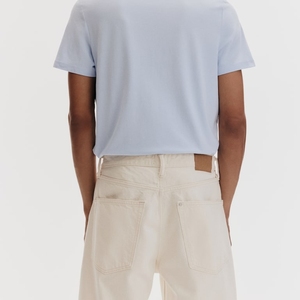 T-shirt blanc t-shirt t-shirts en gros bouffée impression Logo uni coton taille américaine O cou hommes haute qualité 100 t-shirts personnalisés - Product Image 4