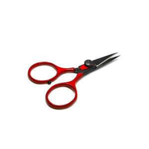 Tijeras de Precisión ZetomedPro con Mango Rojo de Acero Inoxidable para el Cuidado de Peces y Cutículas - Product Image 2