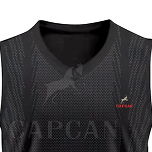 Uniforme de Voleibol para Hombre, Colección de Invierno, 100% Poliéster, Marca Privada, Logotipo Personalizado, Color Negro Liso, Transpirable y Cómodo - Product Image 4