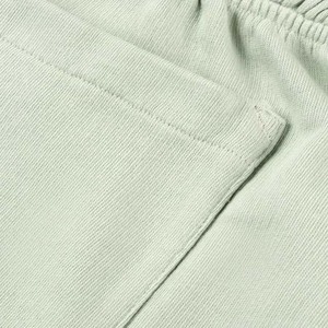 Pantalones cortos deportivos de color personalizado de lana de algodón con cordón en la cintura para hombre - Product Image 4