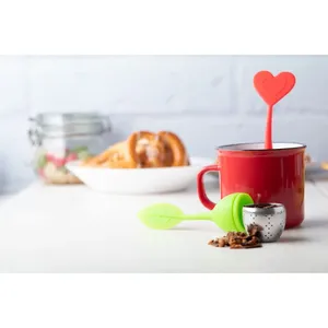 Infuseur à thé en forme de cœur personnalisé Jasmin, gadgets uniques pour les amateurs de thé - Product Image 4