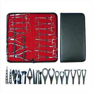 Disposable Dental Surgical Instrument Kit Disposable Ear <b>Piercing</b> Needle Tongue Septum Pliers Body <b>Piercing</b> <b>Clamps</b> Tweezers - Product Image 2