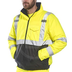 Chaqueta de Trabajo para Hombre, Cuello Alto, Logotipo Frontal, Ligera, Transpirable, para Invierno, Ajustable, con Forro Acolchado, Estilo Urbano - Product Image 3