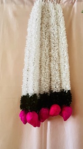 Boda tendencia decoración jazmín flor guirnalda tendencia fiesta templo decoración Diwali Festival Navidad Haldi Mehndi función - Product Image 2