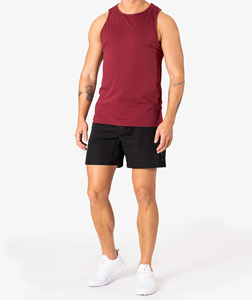 เสื้อกล้ามผู้ชายแบบลำลองระบายอากาศได้ดีเสื้อถักนิตติ้งพร้อมโลโก้ด้านหน้าสำหรับไลฟ์สไตล์และออกกำลังกาย - Product Image 1