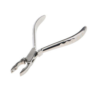 Pince à anneaux en acier inoxydable, construction durable, réutilisable, prise en main lisse pour la fabrication de bijoux - Product Image 4