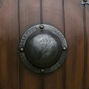 Bouclier Viking en acier à haute teneur en carbone de qualité supérieure, fabrication personnalisée, motif de bataille, décoration intérieure - Product Image 6