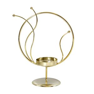 Nouvelle décoration unique Maison de créateur Vacances Mariage Décoratif Style européen Bougeoirs en métal faits à la main - Product Image 2