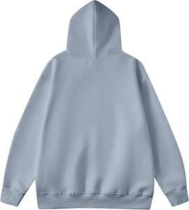 Sudadera clásica de peso pesado 500 GSM, jersey de lana de algodón grueso, estilo en blanco, liso, logotipo personalizado, sudaderas con capucha para hombre, fabricante OEM a granel - Product Image 4