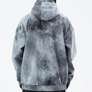 Low MOQ New Design Solid Winter 100% Polyester Breathable <b>Ski</b> Hoodies for Men Outdoor Private Label - Product Image 3