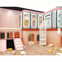 Aire de jeux intérieure pour enfants sur le thème des macarons, équipement de jeux pour enfants, centre de jeux pour enfants, pour centre commercial