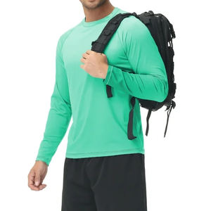 Chemises de gymnastique imprimées en 3D personnalisées pour hommes Combinaison de fitness serrée avec logo et protège-doigts en latex durable - Product Image 2