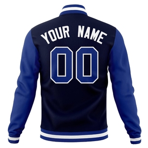 แจ็กเก็ตเลตเตอร์แมนแขนเสื้อหนังขนสัตว์เสื้อกันหนาวมหาวิทยาลัย - Product Image 3