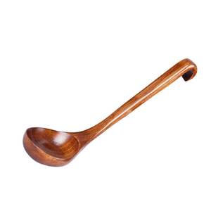 Cucharas de Azúcar de Madera Natural de Acacia, Elegantes, Hechas a Mano en India, Tamaño Personalizado para Restaurantes y Cocina, Gran Venta - Product Image 1