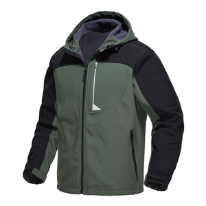 Veste et pantalon tactiques d'hiver à multiples poches, isolés, réversibles, imperméables, à fermeture éclair, Softshell, remise en gros - Product Image 1