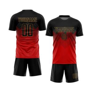 Maillot de football personnalisé par sublimation - Manches courtes, imprimé, respirant, tissu léger d'été, options pour les acheteurs internationaux - Product Image 2