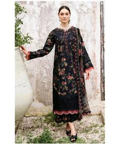 Stunning <b>Bridal</b> Muslim <b>Abaya</b> Dress for Women in Luxury Embroidery Breathable Lightweight Polyester Long Sleeve Design - Product Image 4